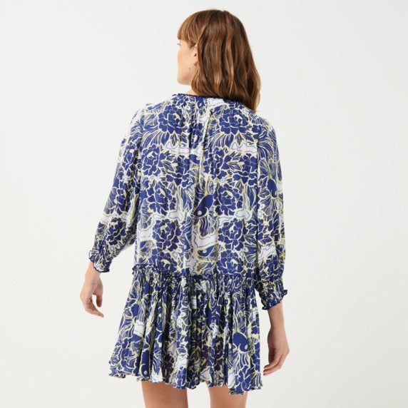 VILEBREQUIN Mini Dress Hidden Fishes - Vilebrequin x Poupette St BarthTESU2X05/Haljina