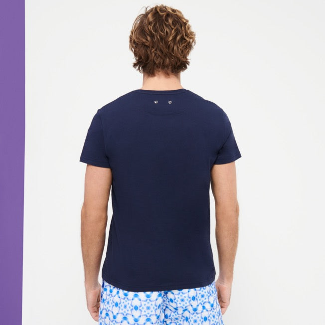 Vilebrequin Cotton T-Shirt Batik Fishes / Majica THOH2P30
