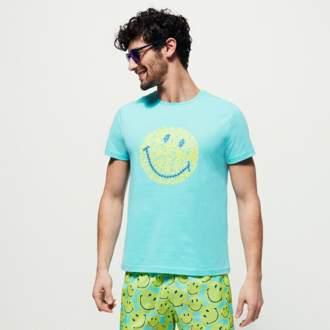 Vilebrequin Cotton T-shirt Turtles Smiley - Vilebrequin x Smiley®/ Majica THOZ2P86