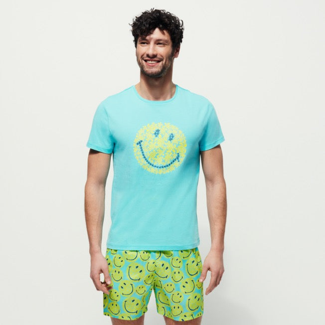 Vilebrequin Cotton T-shirt Turtles Smiley - Vilebrequin x Smiley®/ Majica THOZ2P86