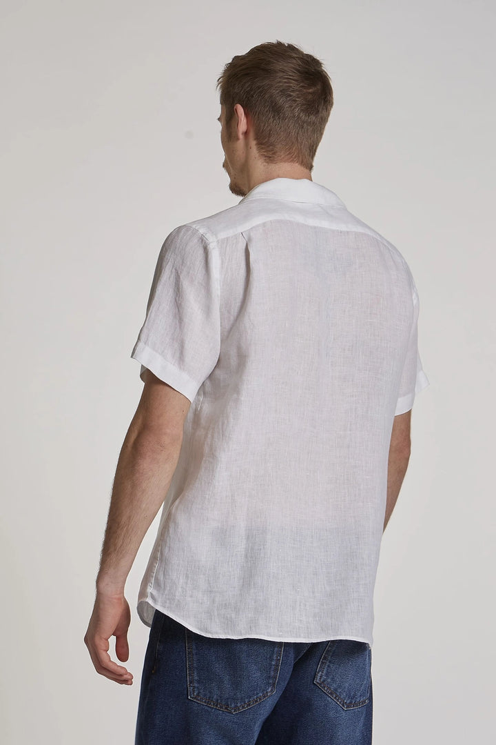 LA MARTINA  shirt s/s light linen TMC013TL319/Košulja