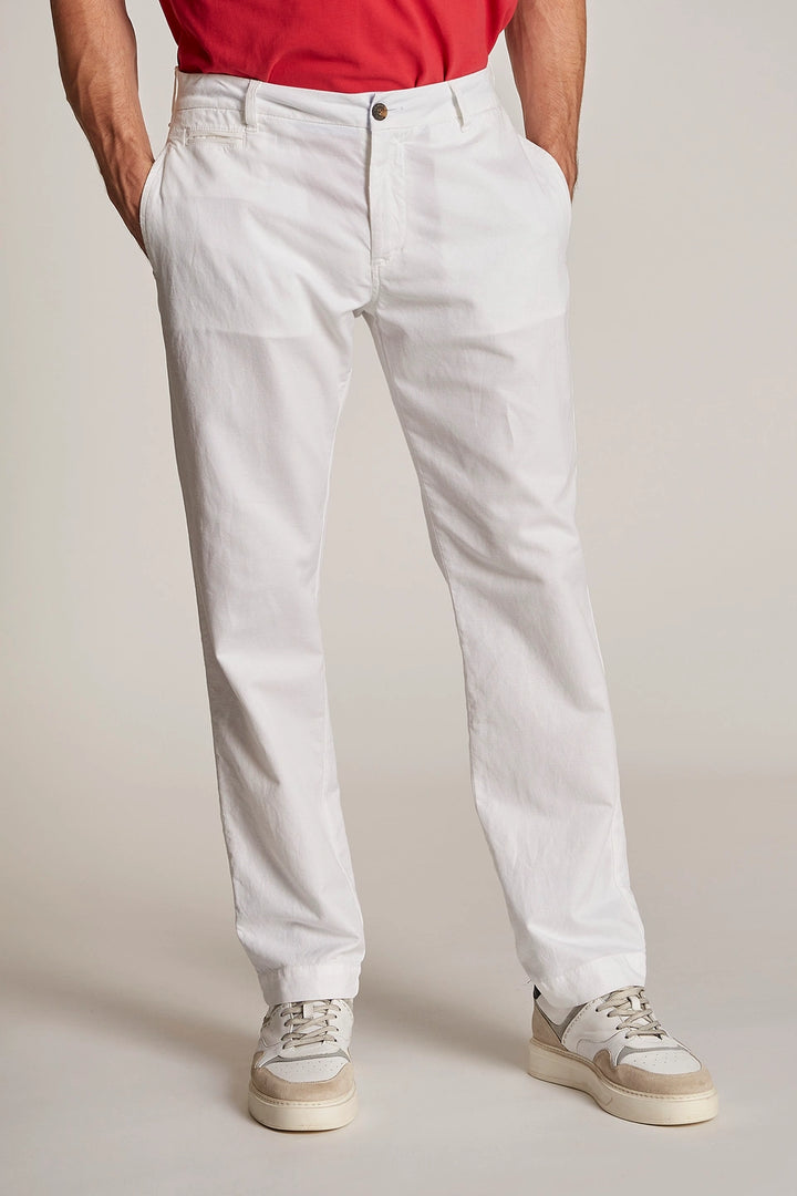La Martina  Chino pants cotton linen/Hlače TMT014TL121