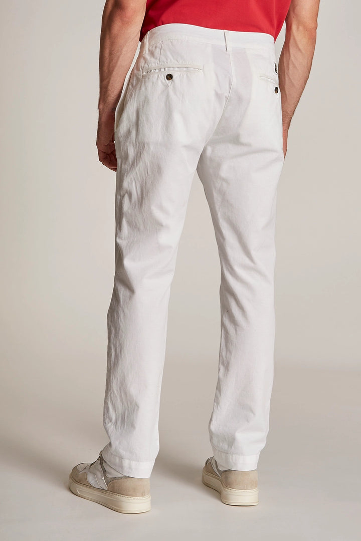La Martina  Chino pants cotton linen/Hlače TMT014TL121