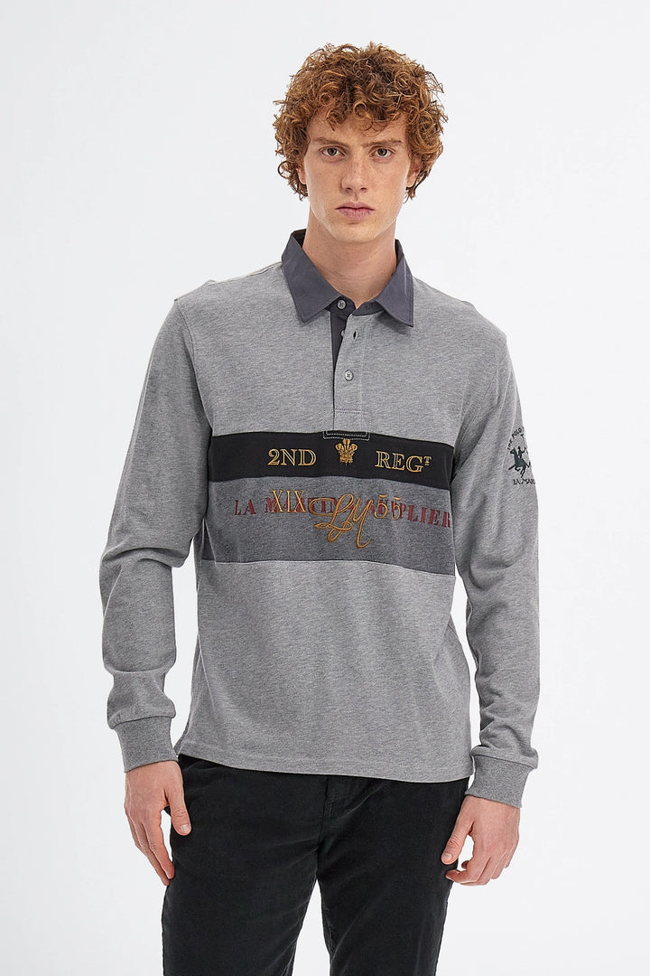 La Martina Polo L/S Heavy Jersey/ Polo majica UMPE30JS005
