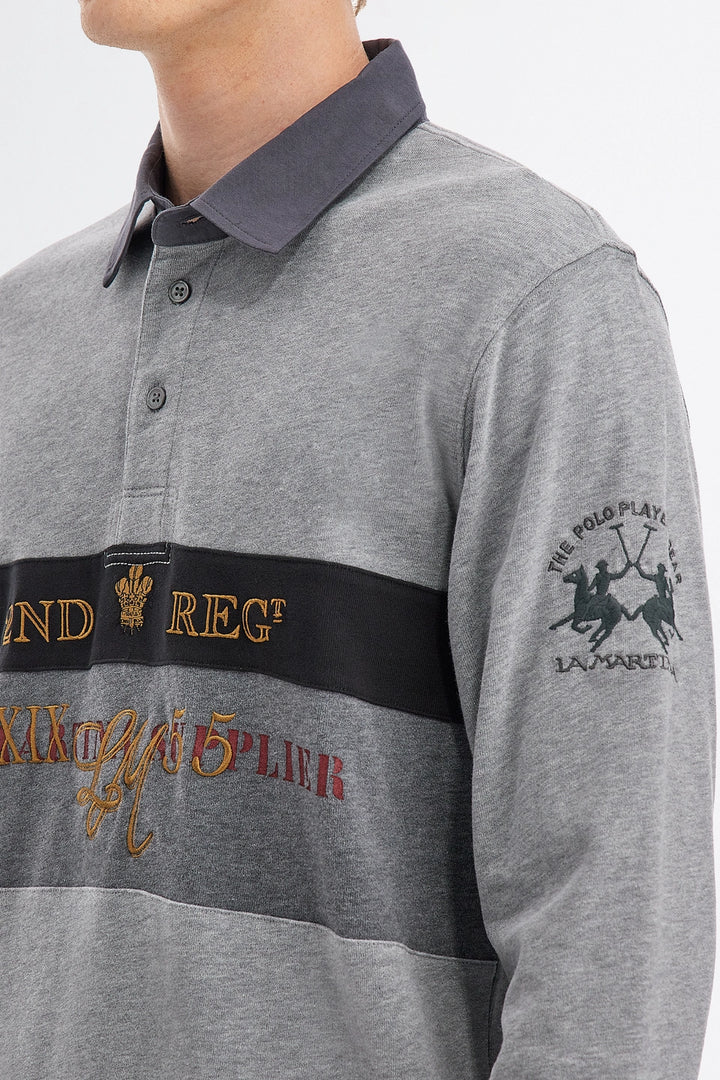 La Martina Polo L/S Heavy Jersey/ Polo majica UMPE30JS005