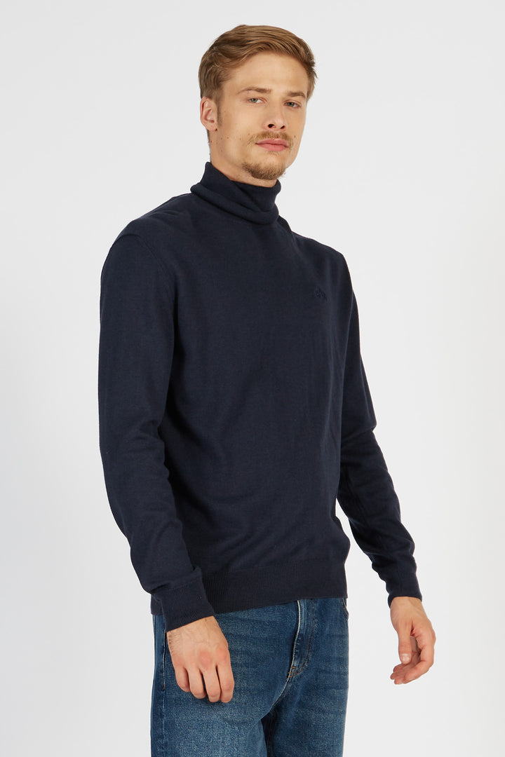 La Martina Tricot Turtle Neck Mixed W/Pulover   UMS019YW020
