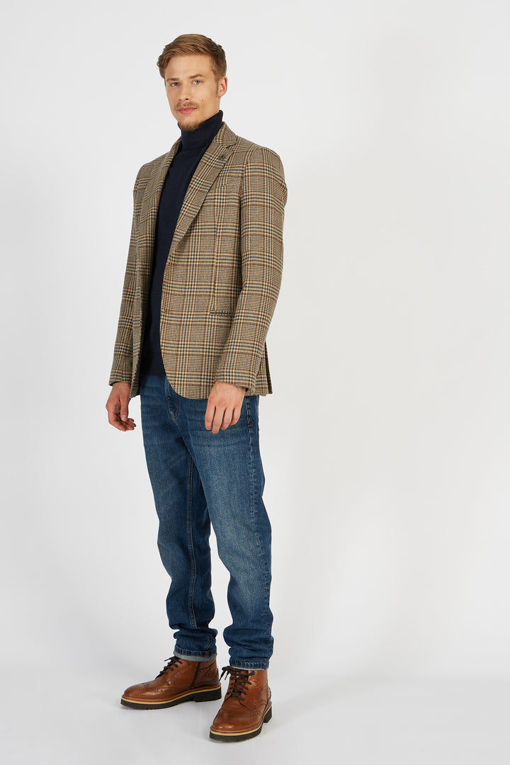 La Martina Tricot Turtle Neck Mixed W/Pulover   UMS019YW020