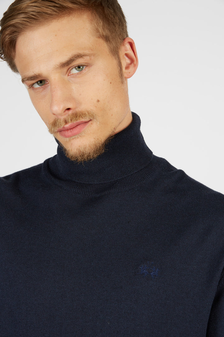 La Martina Tricot Turtle Neck Mixed W/Pulover   UMS019YW020