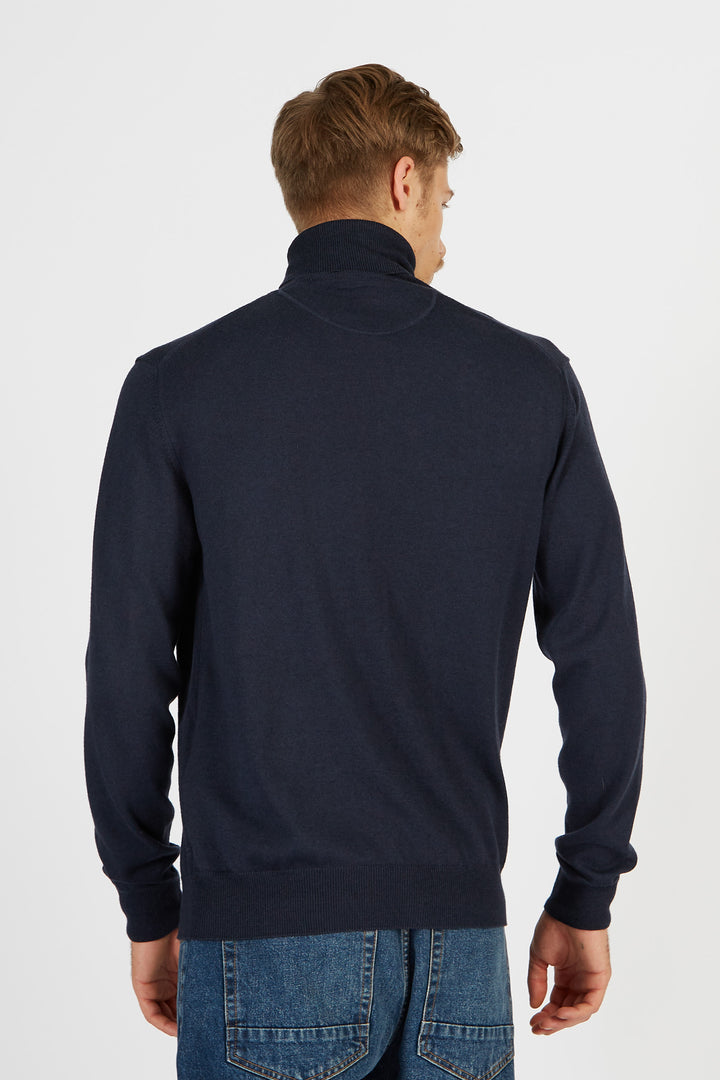La Martina Tricot Turtle Neck Mixed W/Pulover   UMS019YW020