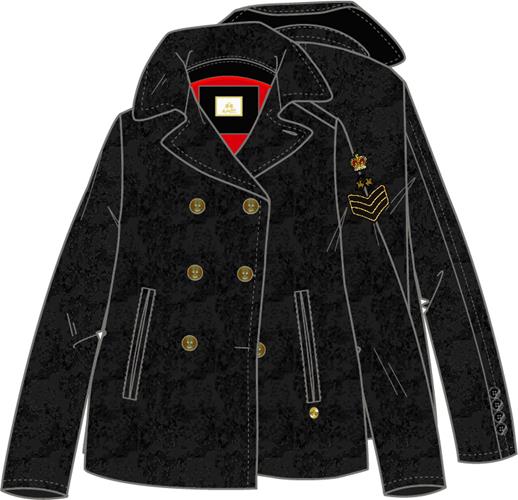 La Martina Peacoat Jacket Eco Fur Outdoor/Jakna  UWOE30FU007