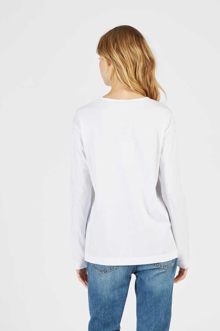 La Martina T-Shirt L/S Jersey T-/Majica  UWR301JS206