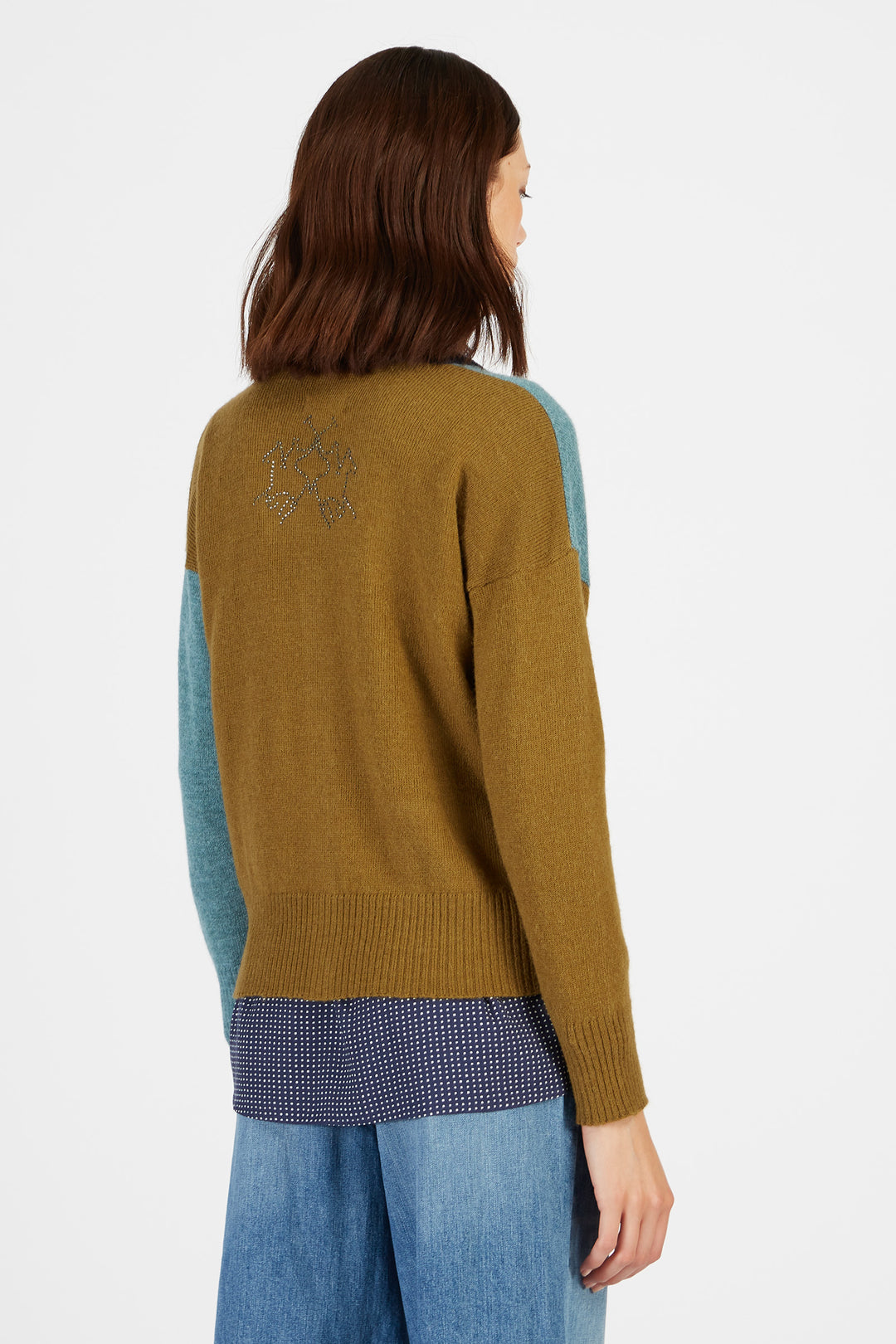 La Martina Tricot Alpaca Blend/Pulover UWS002YQ008