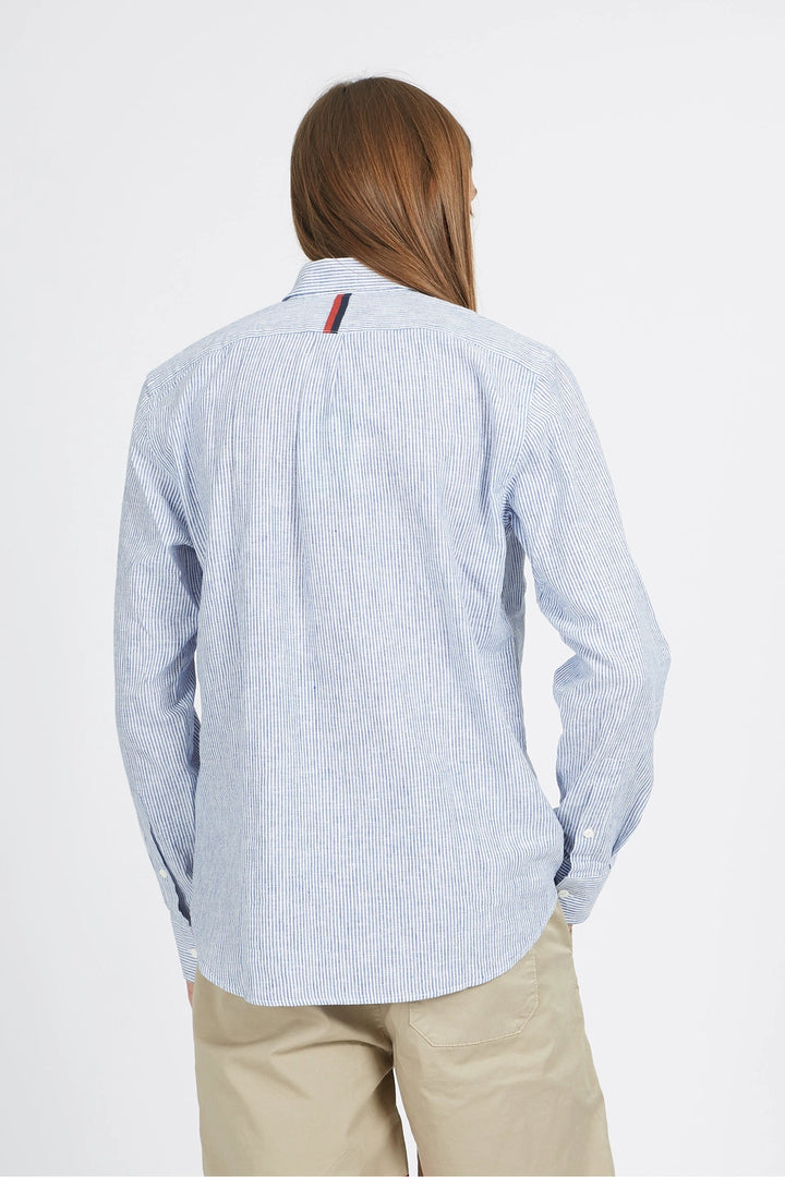 La Martina Shirt L/S Cotton Linen / Košulja VMC310TL128