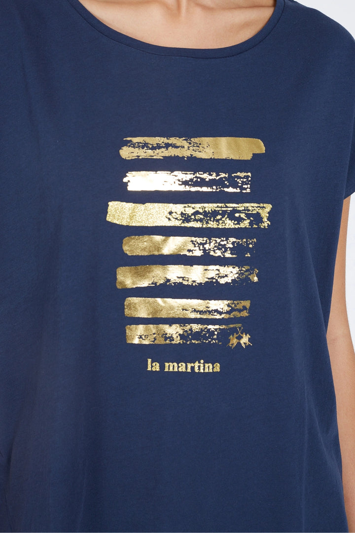 La Martina Sleveless T-Shirt /Majica VWR308JS317